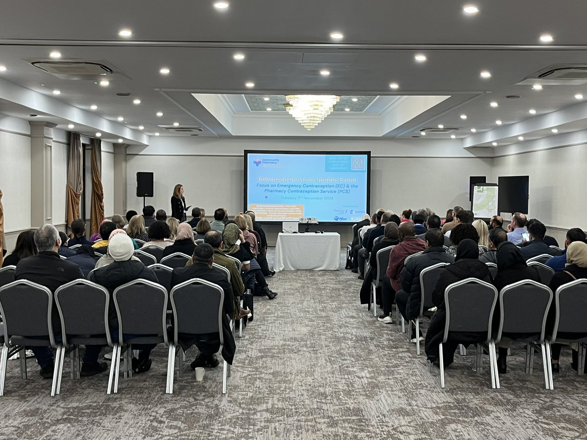 CPWYinfo's tweet photo. 🚀 Our Advanced Services Update Event is officially underway... 

🎤 Dr Phil Xiu is kicking things off with a short session on DPP Support, education and CPD for community pharmacists 📚 🧠 https://t.co/Mifu9jppJd
