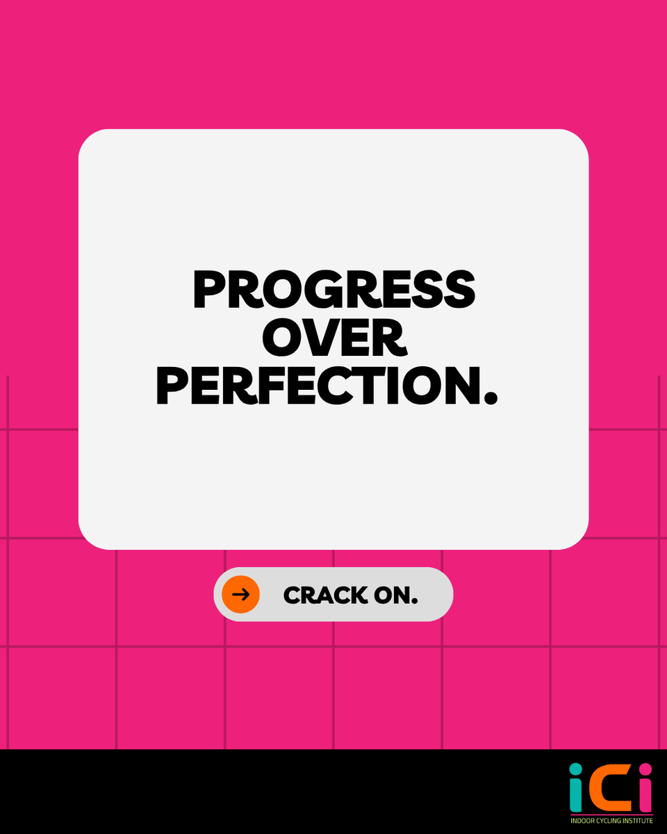 IndoorCyclingIn's tweet image. Don’t wait for the perfect ride. 
Ride consistently, ride honestly — that’s where progress lives. 

#ProgressNotPerfection #ConsistencyWins #RealRiders