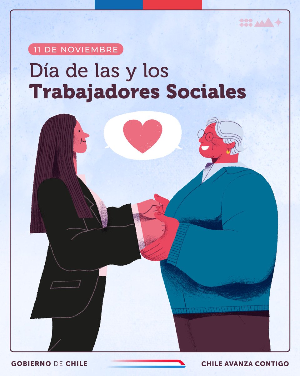 DPPTocopilla's tweet photo. Desde la Delegación Presidencial Provincia de Tocopilla deseamos un feliz día a todas y todos los trabajadores sociales de nuestra país y región 👏🏼

Su compromiso, esfuerzo y conciencia social, son fundamentales para entregar apoyo у acompañamiento a las personas 🙌🏻 https://t.co/PvahFekRbn