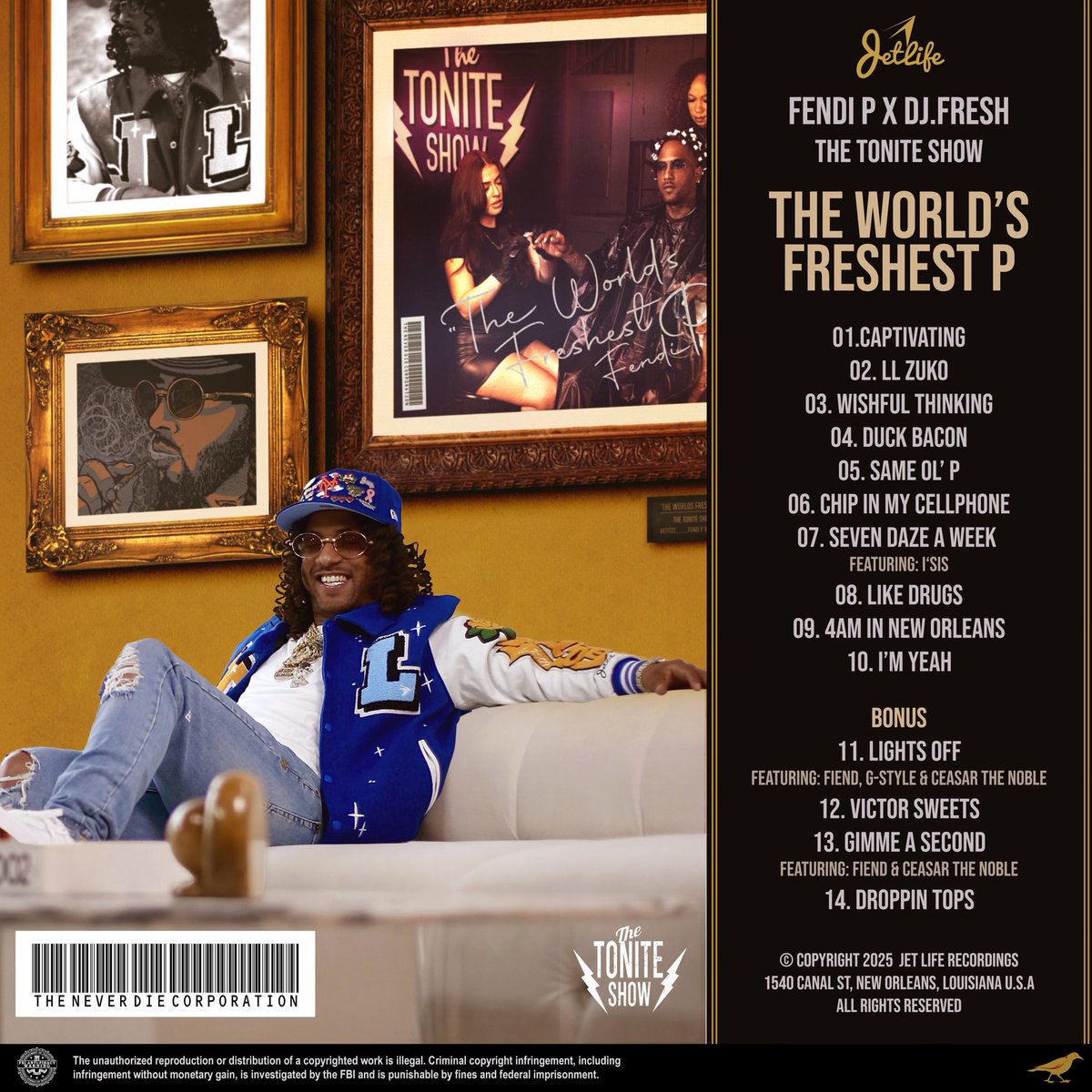 Next Up : Me x <a href="/therealFENDIP/">FENDI_P</a> full album drops Nov 25th !!! Pre Save link here : empire.ffm.to/worldsfreshestp