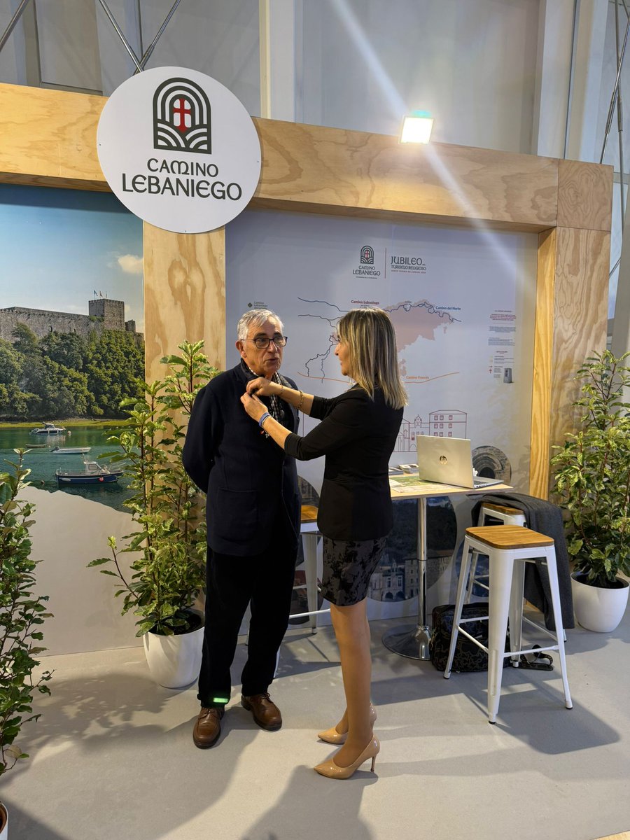 CLebaniego's tweet image. 🌍 La Fundación Camino Lebaniego participó en Fairway Santiago 2025, el mayor foro profesional sobre el Camino de Santiago.
🤝 Promovimos el patrimonio, la cultura y la espiritualidad lebaniega junto a territorios jacobeos.

#CaminoLebaniego