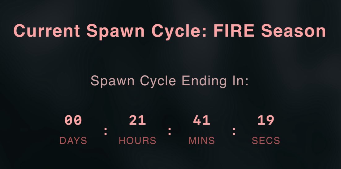 🔥 FIRE SEASON FURY: FINAL COUNTDOWN TO AGE 1 LEGENDARY CLOSEOUT! 🔥

Dragon Nation, the inferno has PEAKED we've SMASHED through 2,222 supply goal and UNLOCKED the 4 DRAGON GIVEAWAY 🐉🐉🐉🐉! 

Your relentless minting has forged an unbreakable legacy. But brace yourselves: THIS