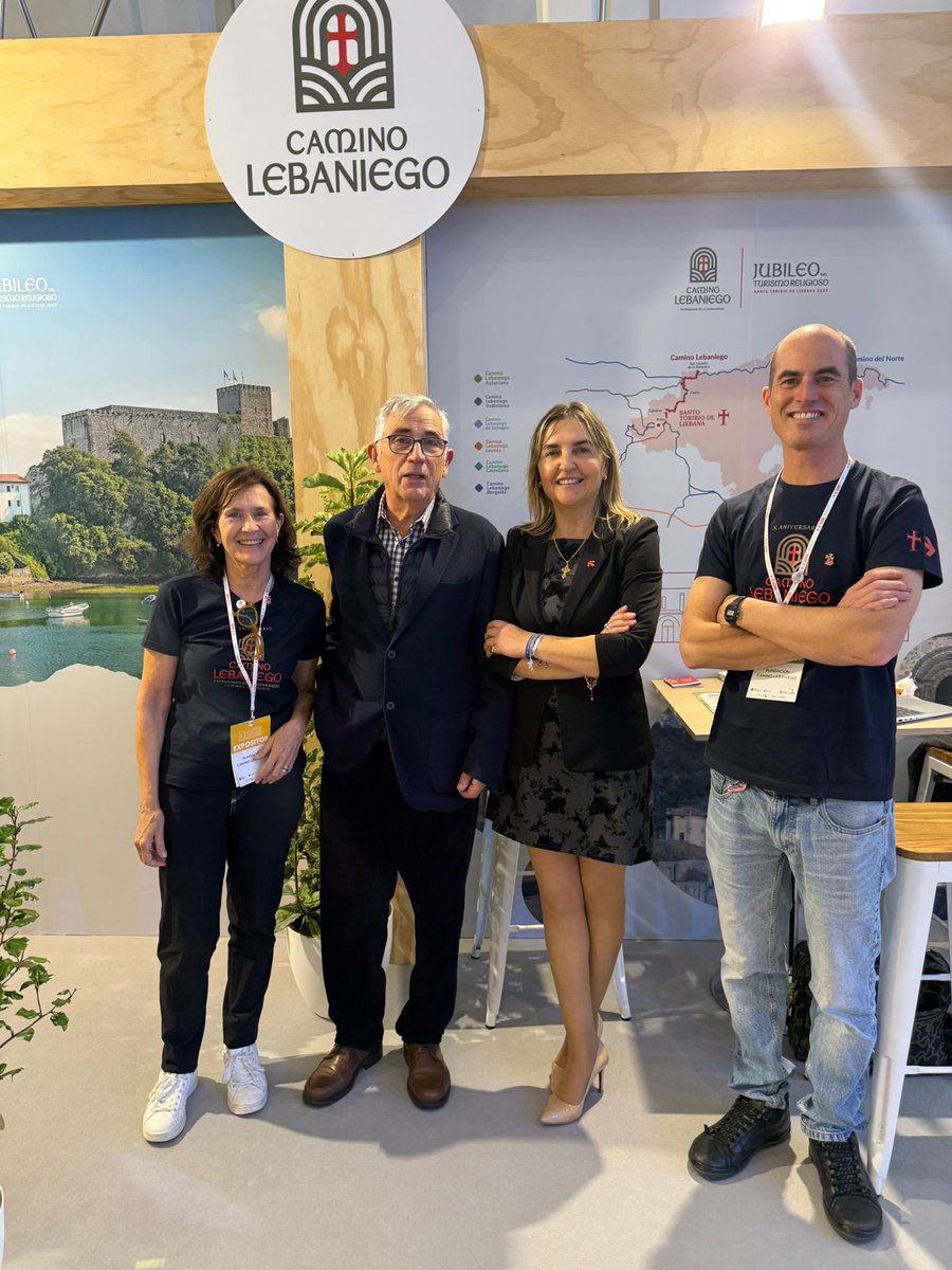 CLebaniego's tweet image. 🌍 La Fundación Camino Lebaniego participó en Fairway Santiago 2025, el mayor foro profesional sobre el Camino de Santiago.
🤝 Promovimos el patrimonio, la cultura y la espiritualidad lebaniega junto a territorios jacobeos.

#CaminoLebaniego