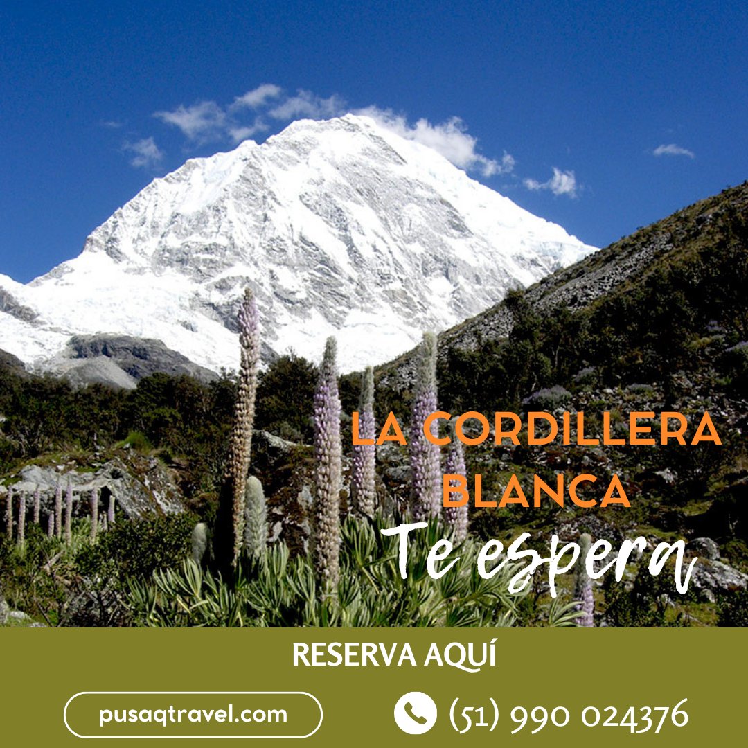 PusaqTravel's tweet photo. CORDILLERA BLANCA - ANCASH - PERÚ🇵🇪Destino de clase mundial para lo amantes del trekking, la fotografía, el montañismo. Atraye a turistas y escaladores de todo el mundo por sus espectaculares paisajes y desafiantes rutas. #huaraz_ancash_peru #tour #huaraz #fullday #pusaqtravel https://t.co/NaTC3kxTj3