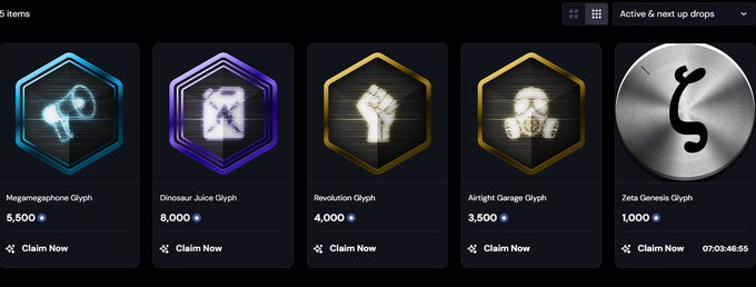 joye134's tweet photo. @NexusLabs new badge glyphs, okay time to run it up https://t.co/0wOZ4UoPh9
