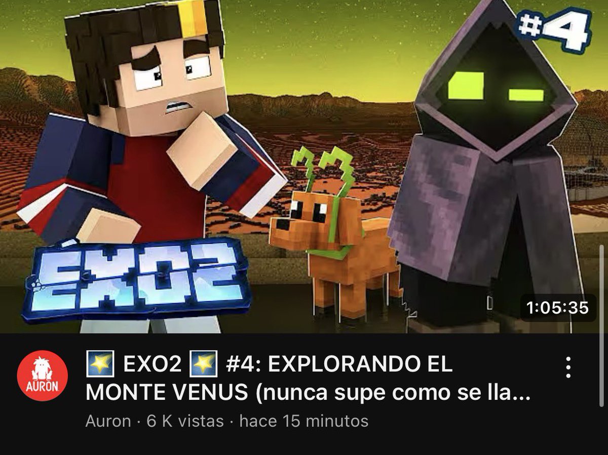 ~📽¡Nuevo vídeo en el canal de Auron en YouTube! 📼

📎: youtu.be/AQooLdy1j5c?si…
