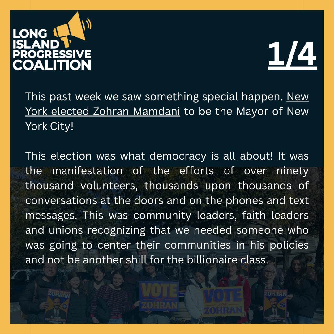 Long Island Progressive Coalition tweet media