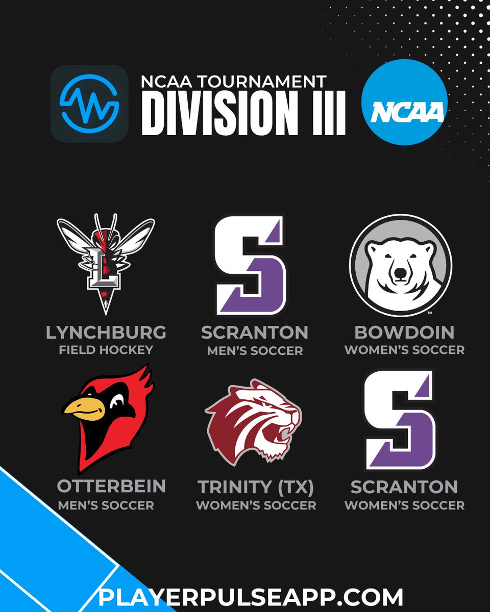 PlayerPulseApp's tweet image. They’ve worked all fall for this opportunity! 

Best of luck to the record ELEVEN PlayerPulse college programs who will be competing for a National Championship across 3 different sports. 

GET IT DONE!