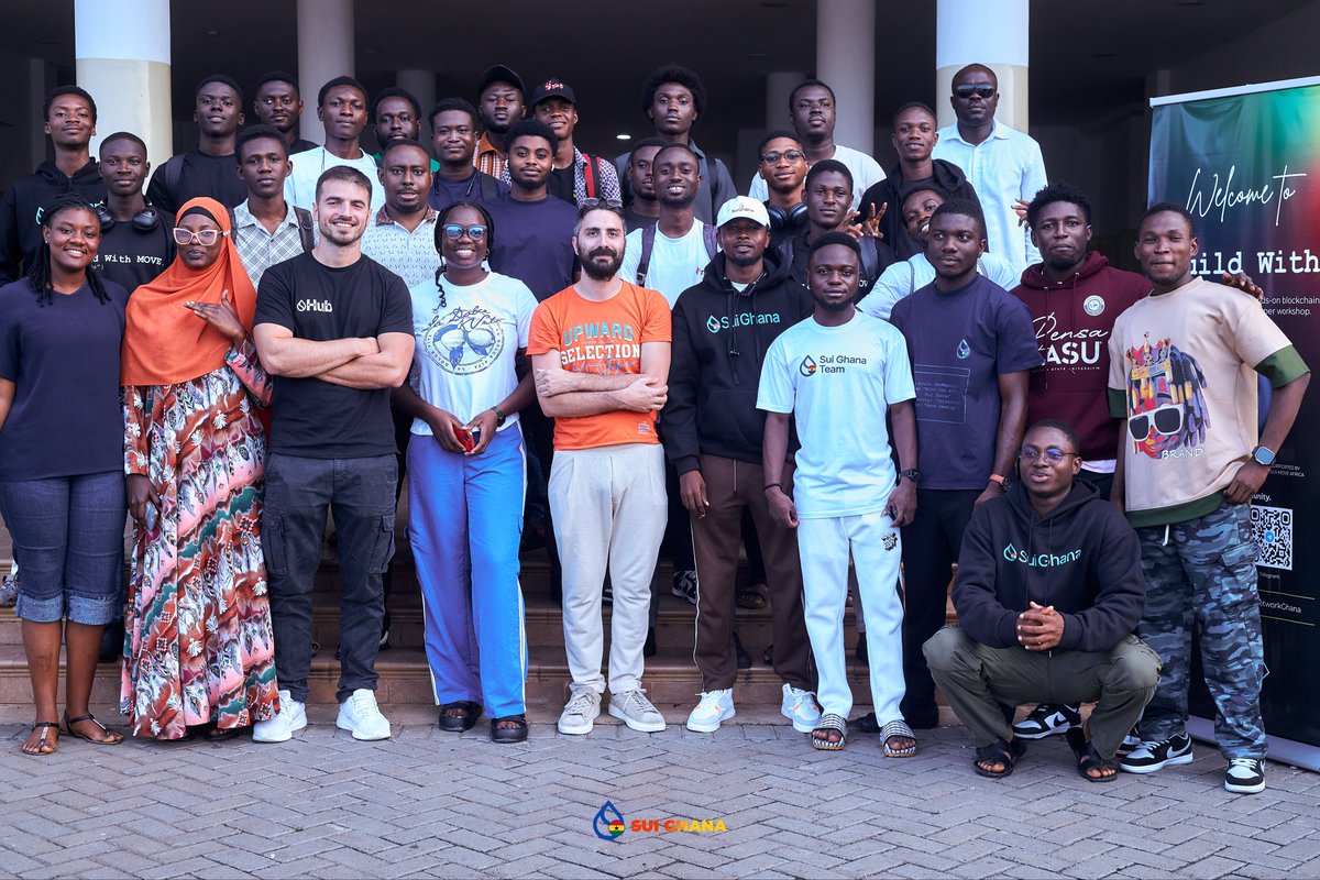 SuiNetworkGhana's tweet image. Day 2!!!

Another productive day at the One Week Sui and Move Bootcamp 🔥

The passion and teamwork from participants have been incredible. 

We’re only getting started, this week is about to get even more exciting
