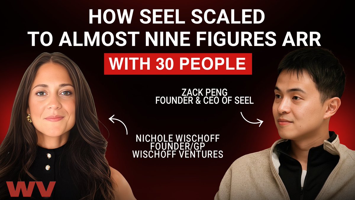 NWischoff's tweet photo. Seel has quietly scaled to nearly nine figures in ARR in a few short years with a 30 person team in SF. You have probably never heard of them. Listen in for Zacks (CEO/founder) first interview ever on how he did it: https://t.co/trGFZ71mdQ