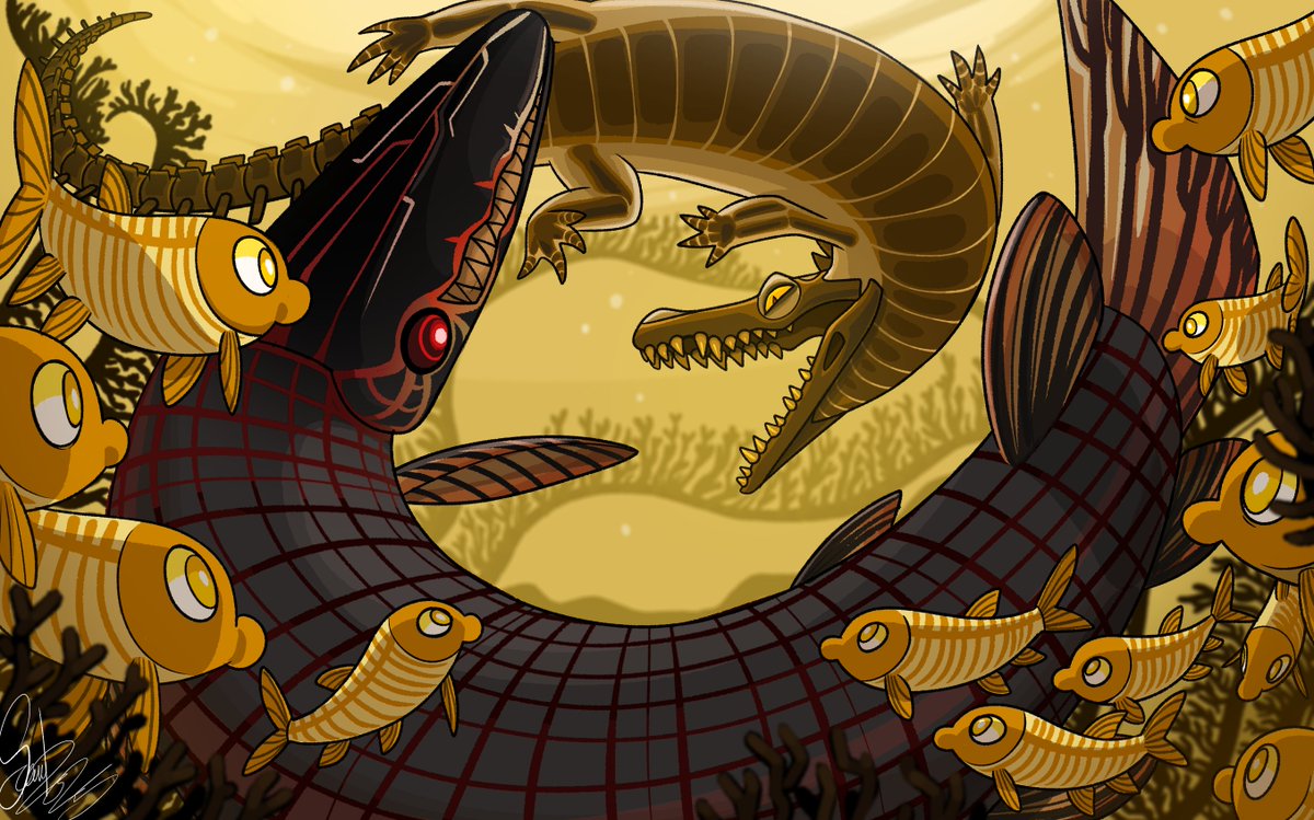 More green river fr Atractosteus atrox and Borealosuchus wilsoni
