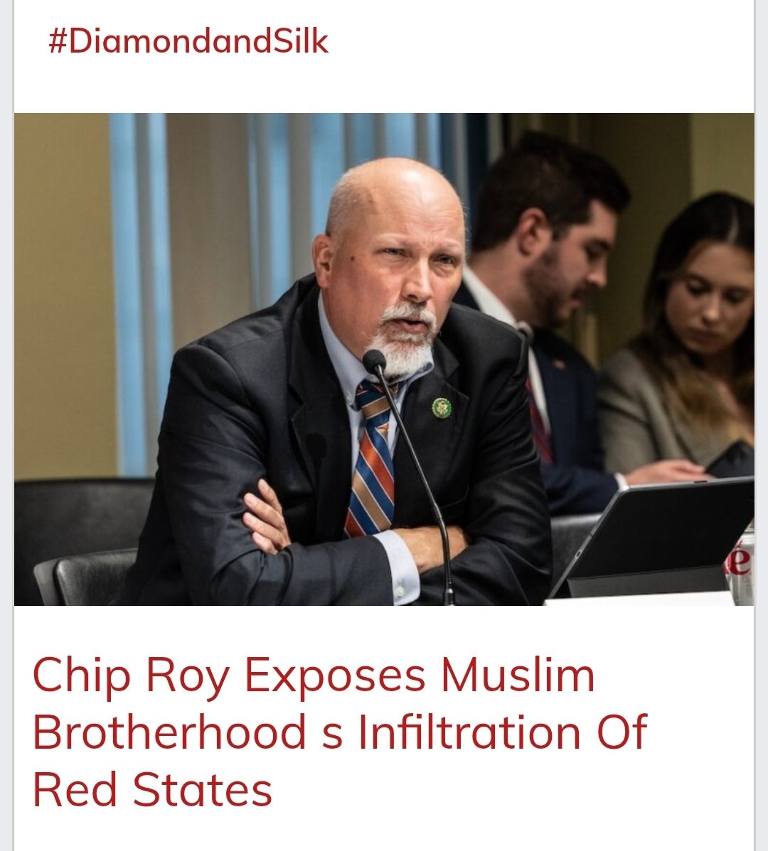 About Time News: Chip Roy Exposes Muslim Brotherhood’s Infiltration Of Red States.