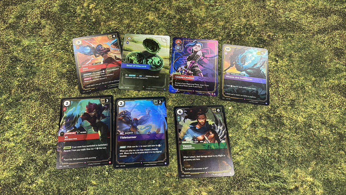 Hell yeah. It’d have been really funny if Kaisa dropped my first pack