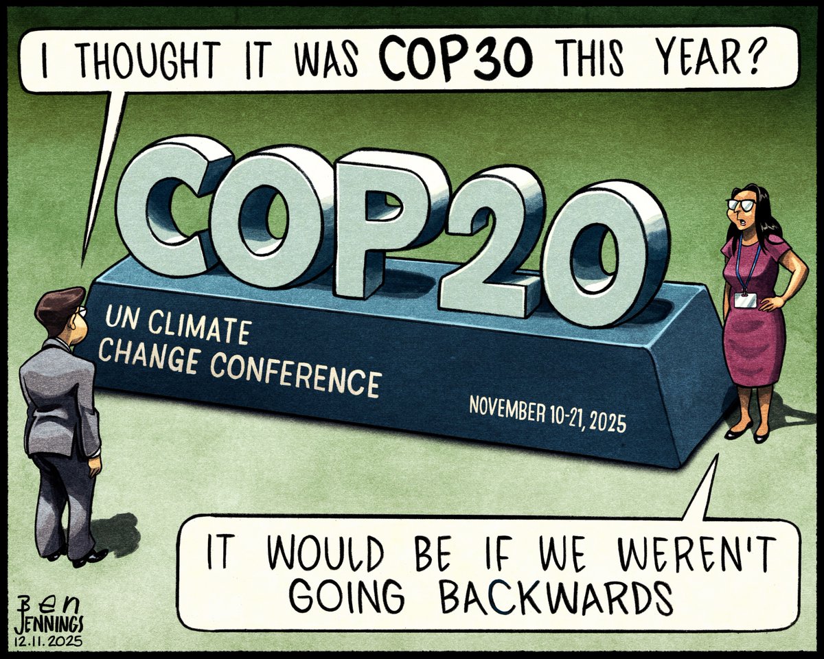 Latest <a href="/guardian/">The Guardian</a> cartoon
#COP30 

theguardian.com/commentisfree/…