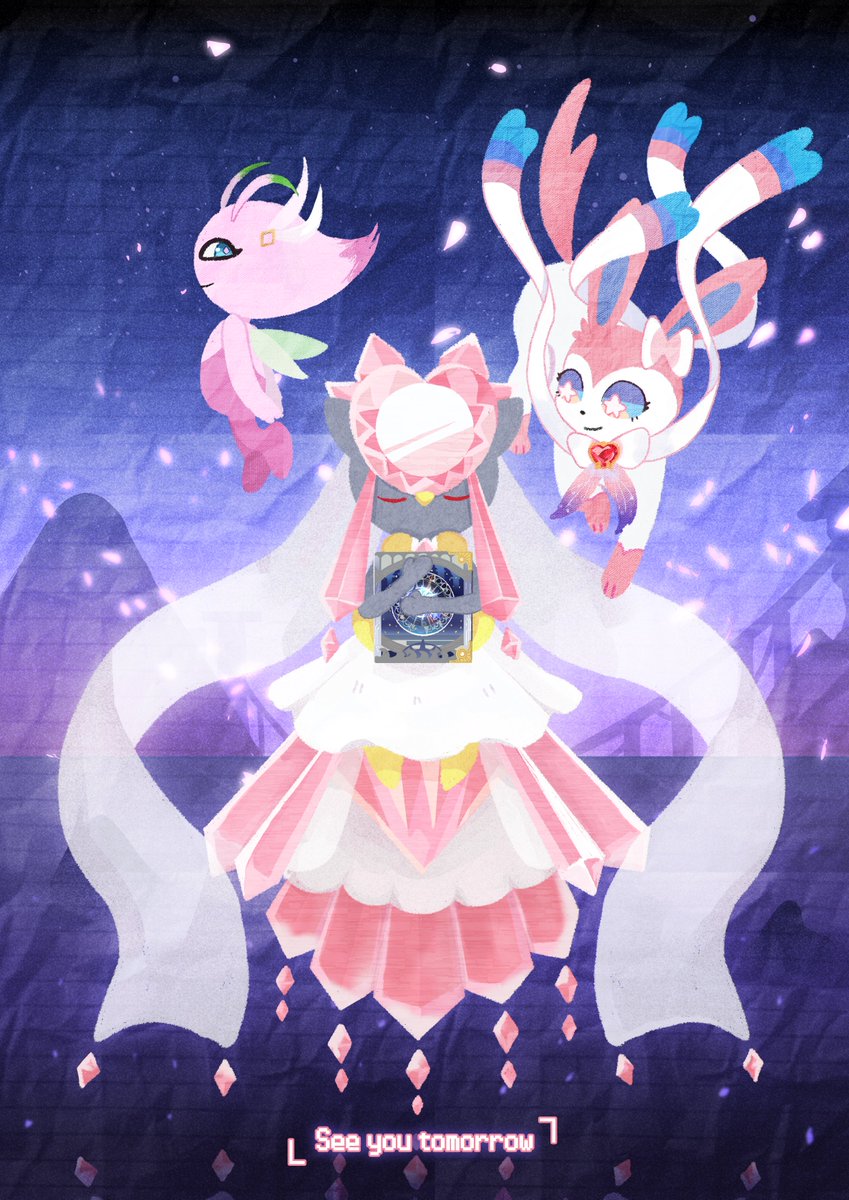 renmemberme's tweet image. See you soon, after the end of time #Pokemon