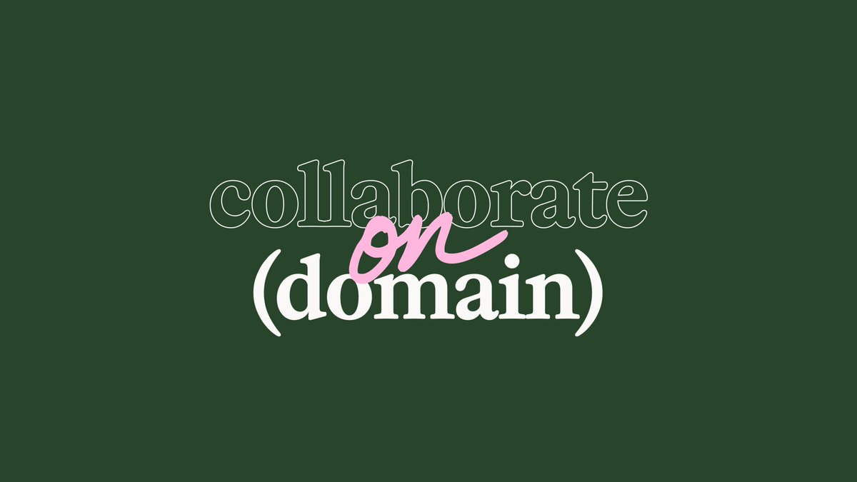 codeandtheory's tweet image. It&apos;s launch day for the team at @ON_Discourse. Today at @WebSummit Lisbon they announced (domain), a new AI-powered platform that connects your work to your network. (Learn more: ondomain.substack.com/p/welcome-to-t…)

“Domain creates connected contexts, gathering the right people, organizing…