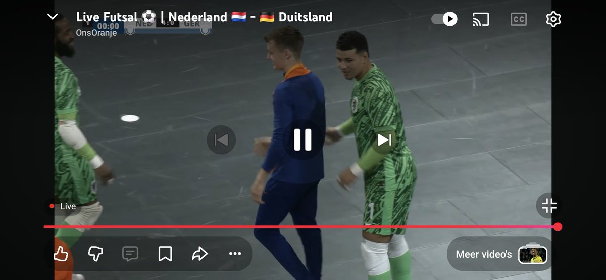 mauricewaalboer's tweet image. Leuke wedstrijd gezien Nederland gewonnen van Duitsland met 4-0 #neddui @OranjeFutsal