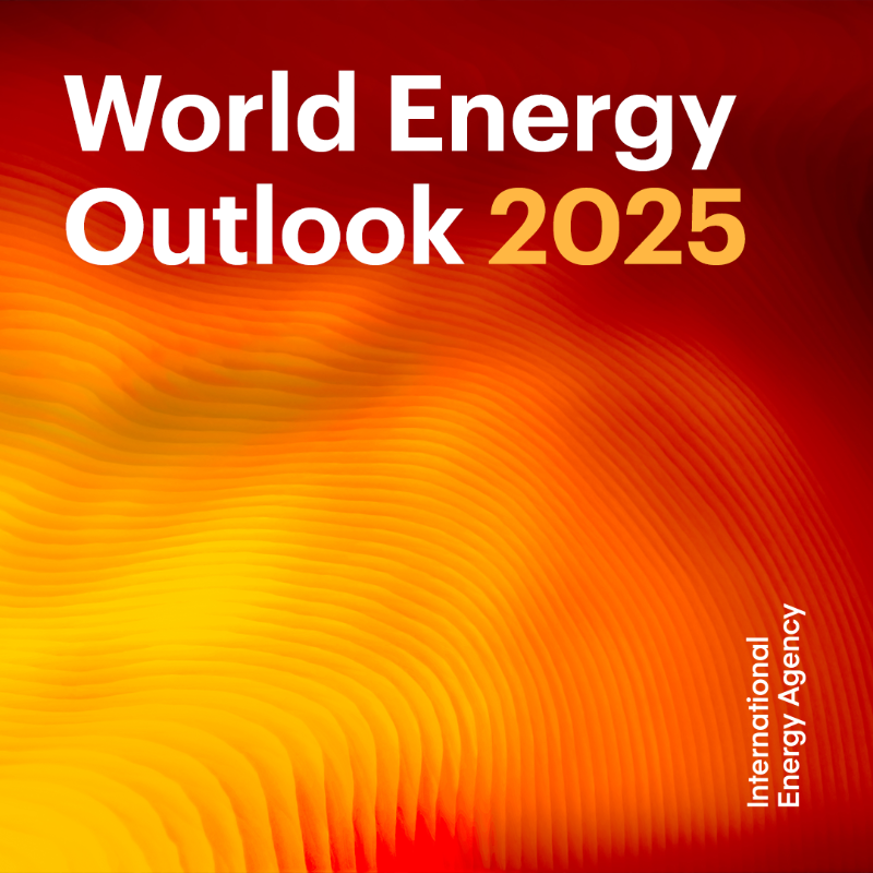 IEA's tweet photo. World Energy Outlook 2025 is out now!

It shows that as risks multiply in a world thirsty for energy, diversification &amp; cooperation are more urgent than ever.

WEO25 identifies key choices, opportunities &amp; trade-offs for governments ahead.

Explore the analysis 👇
