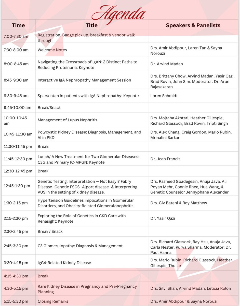 Sayna Norouzi, MD, FASN tweet media