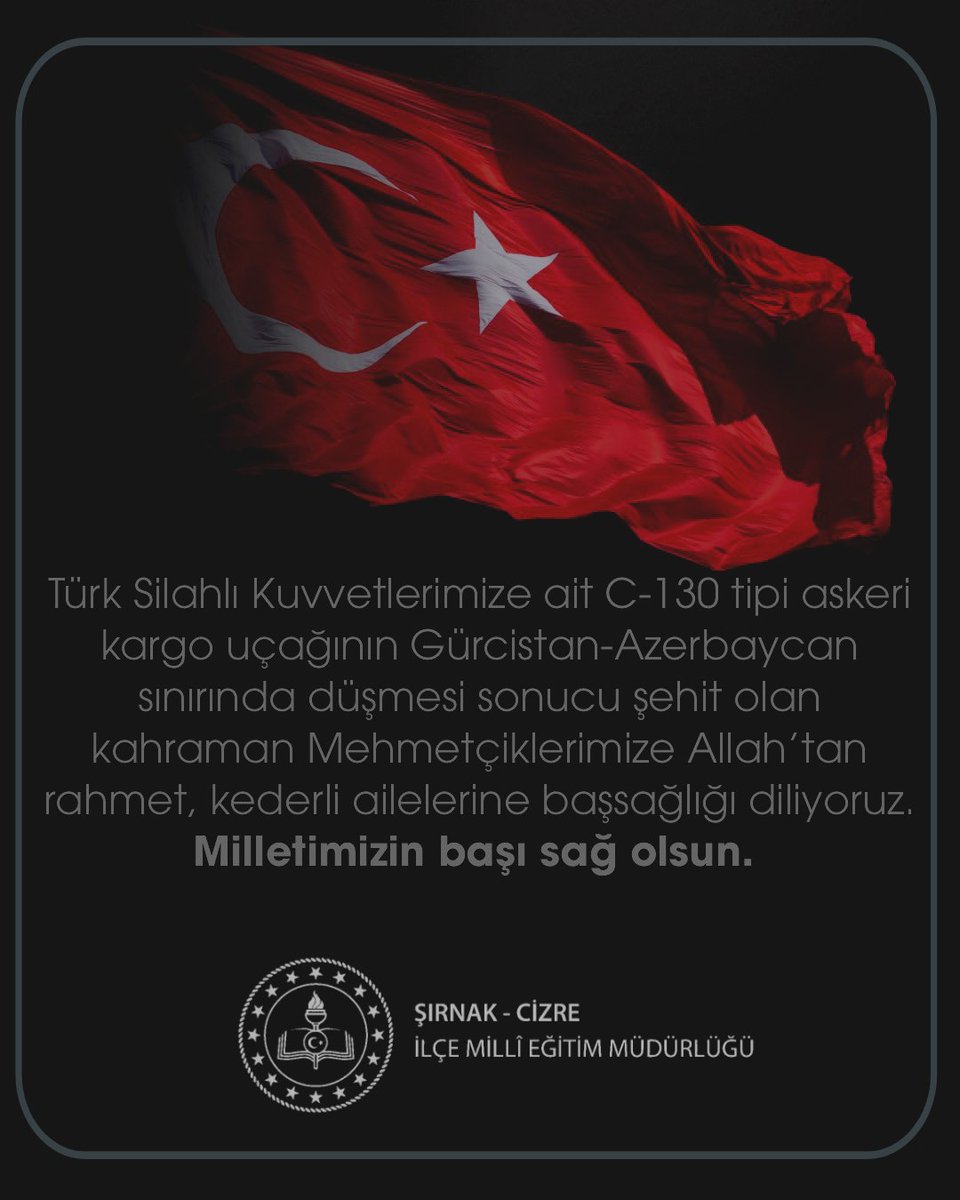 Cizre İlçe Millî Eğitim Müdürlüğü (@cizremem) on Twitter photo 