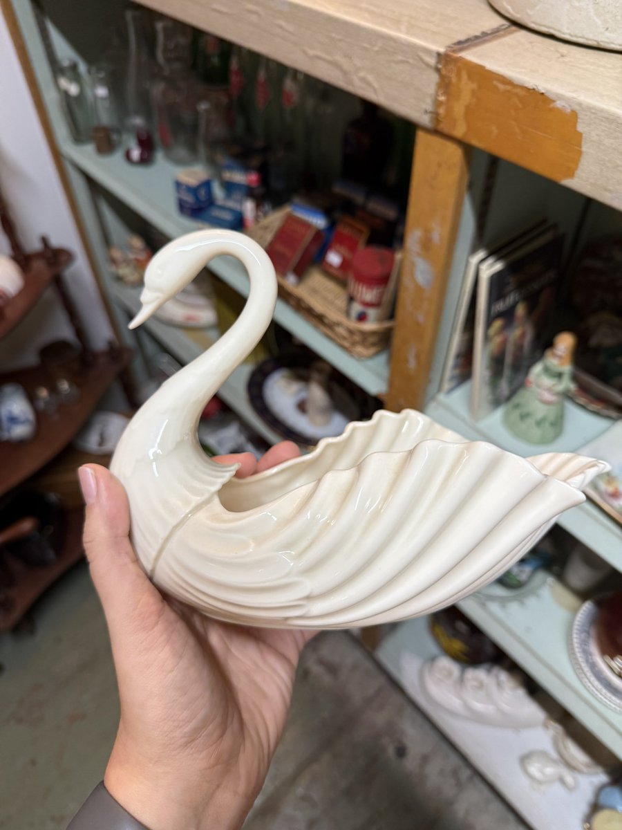 Geese, Swans, Ducks, Brass, old stuff… things I look for at thrift stores. Was a successful day.