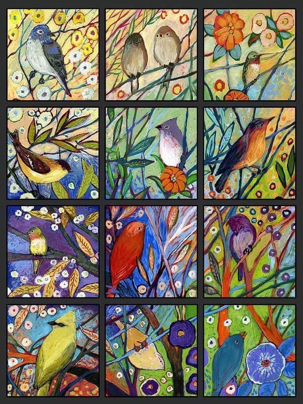 12 Windows.
Painting by Jennifer Lommers
Oregon artist