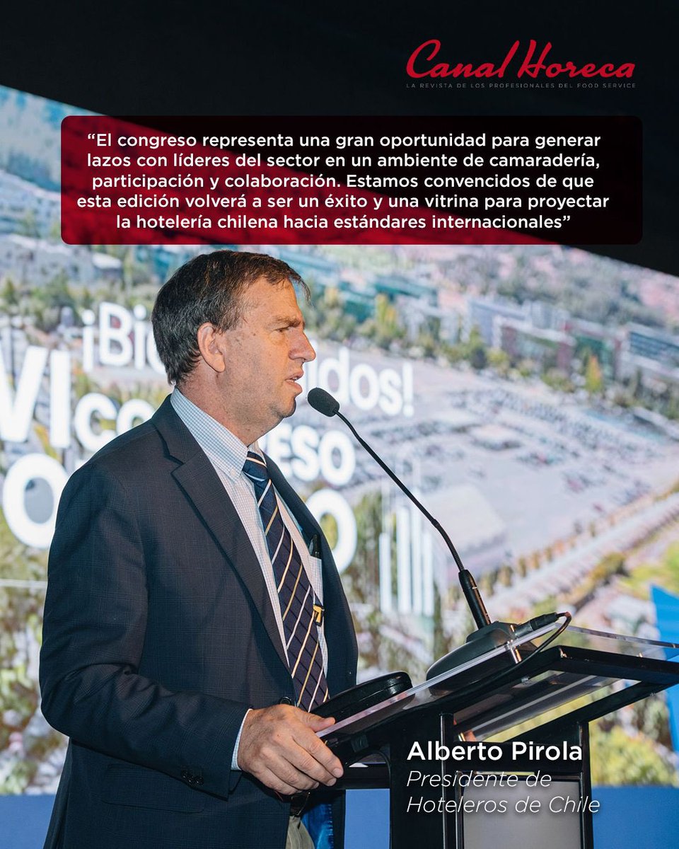 XVI Congreso Hotelero, Santiago 2025: Más de 300 representantes del sector analizaron los desafíos de infraestructura, regulación y transformación digital

Más info en canalhoreca.cl/2025/10/30/xvi…