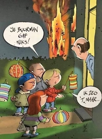 Is het bij jullie wel allemaal goed gegaan? ;-)