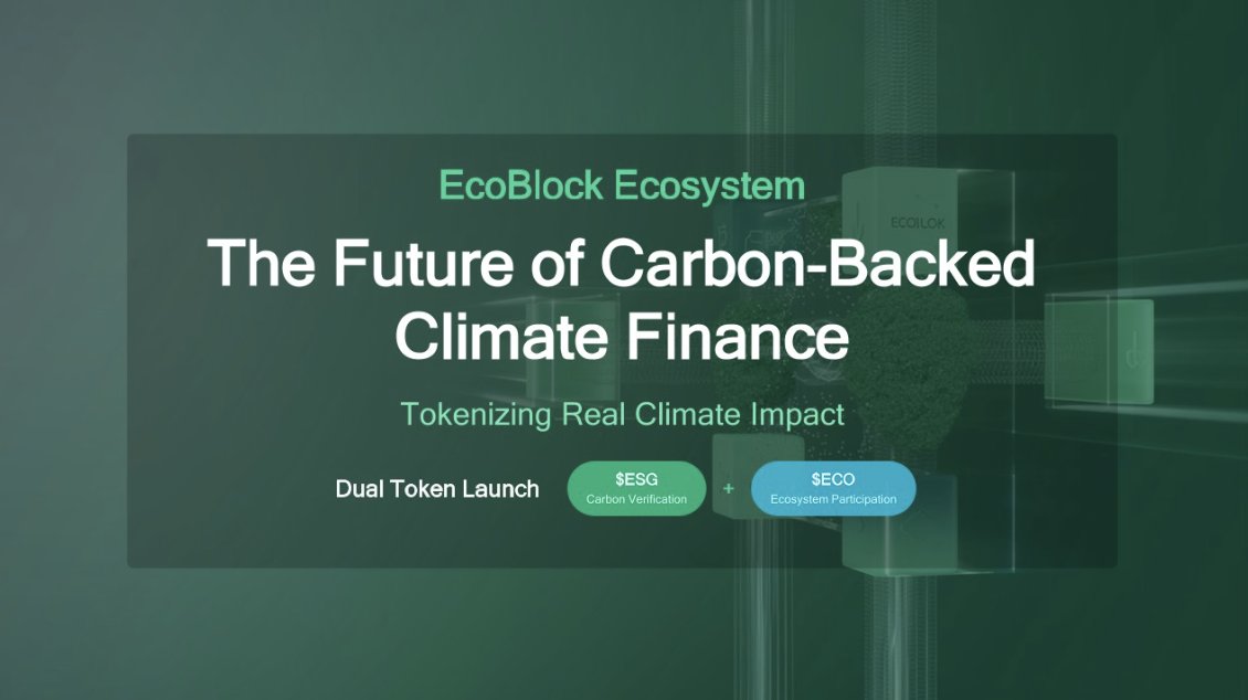 EcoBlockAi's tweet photo. Investor deck now available!
https://t.co/srAE4CdQan
#EcoBlock $ECO @EcoBlockAi