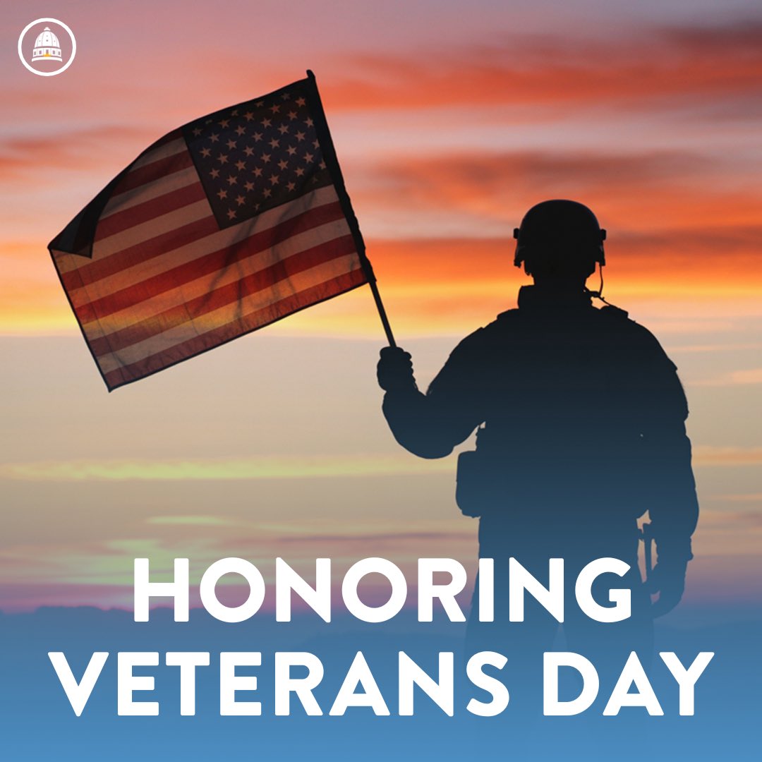 SenDoronClark's tweet photo. Today we honor those who have sacrificed and fought for our freedoms and democracy. Veterans have stood on the frontlines to defend the idea of America, where all are created equal. Thank you, veterans, for your service. https://t.co/CaTdvmQXcZ