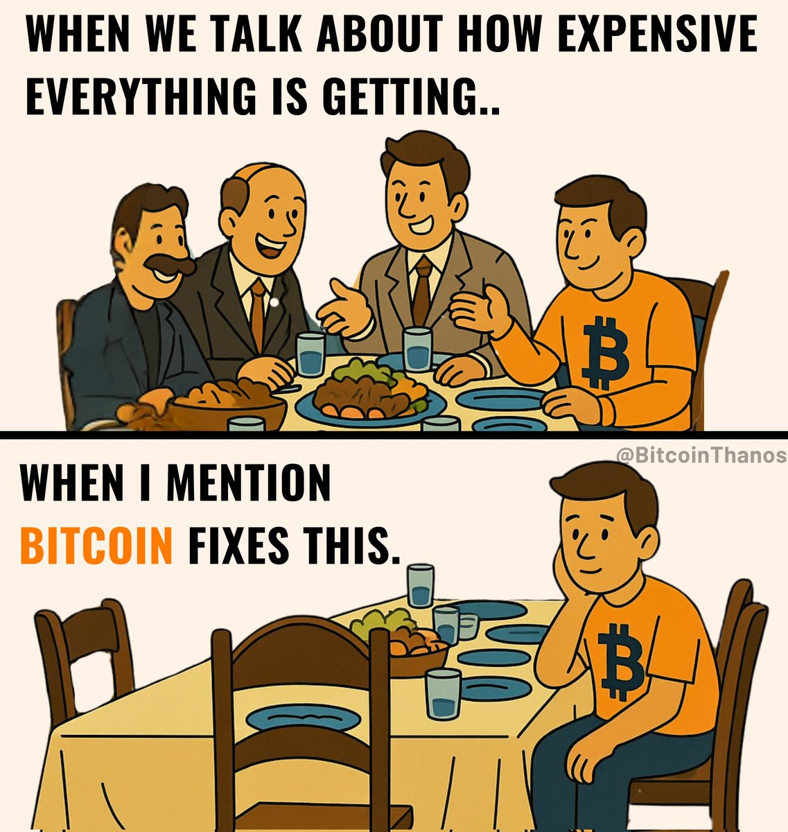 Everyone can see the problem. Few understand the solution.
#Bitcoin