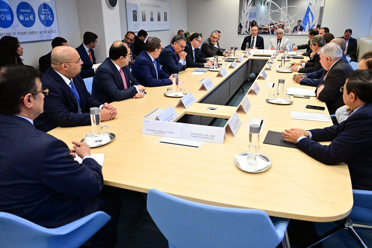 شارك السفير طلال سليمان الفصام، المندوب الدائم لدولة الكويت لدى الأمم المتحدة في فيينا، في اجتماع المجموعة العربية مع المدير العام للوكالة الدولية للطاقة الذرية السيد رافائيل غروسي، وذلك في إطار التنسيق العربي المشترك ومتابعة القضايا المطروحة على جدول أعمال الوكالة.
#الكويت