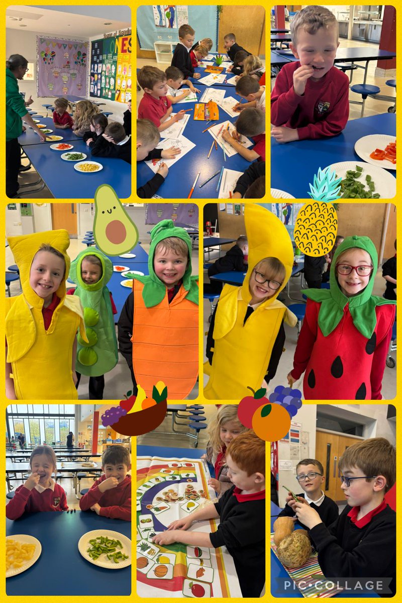 DalryPrimary's tweet image. 🍎💚 We had so much fun exploring healthy eating with Jen from Phunky Foods! 🥦🍇 There were new foods to taste, costumes to wear, and lots of fun activities to enjoy! 🎨🥕 @PhunkyAyrshire #PhunkyFoods #HealthyLiving #LearningIsFun #FruitAndVeg
