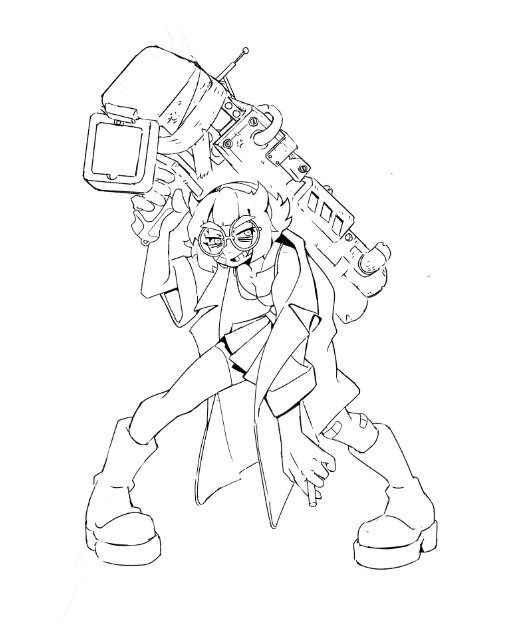 Nine_Dozen's tweet photo. Work on progress 💥 

#digitalart | #sketch https://t.co/Wj2F8LG9na