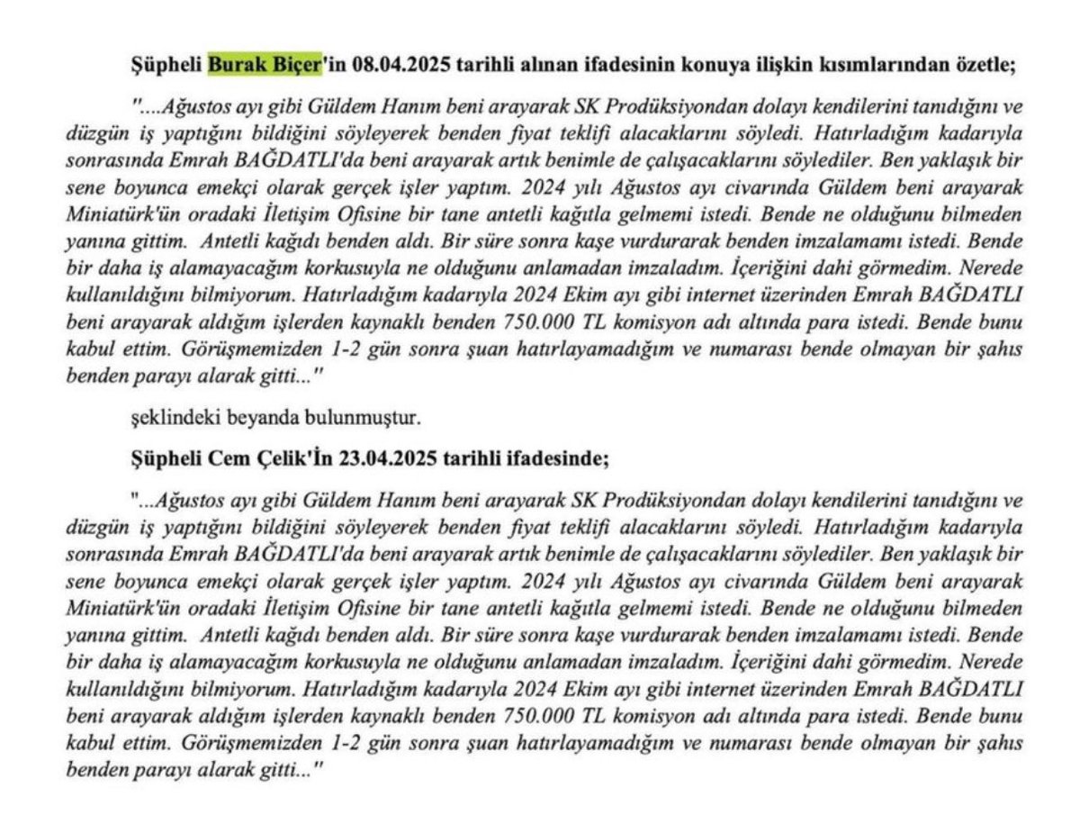 İBB iddianamesinde ifadeleri tıpatıp aynı olan farklı kişiler görünüyor.