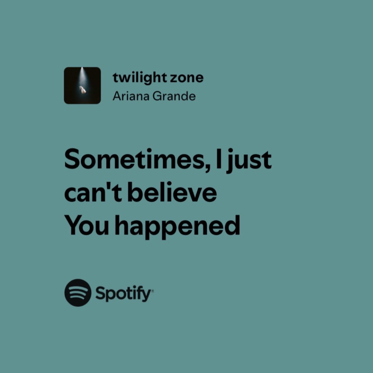 ariana grande lyrics tweet media