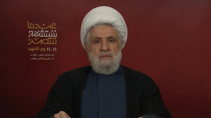 🇱🇧🇮🇱 - Cheikh Naïm Qassem : "Nous sommes victimes de l'agression (israélienne) et nous nous défendrons. Tout prix à payer est moindre que celui de la capitulation, et ouvre la voie à la victoire. Nous sommes convaincus que nous vaincrons."

(<a href="/AlMayadeenLive/">الميادين عاجل</a>)