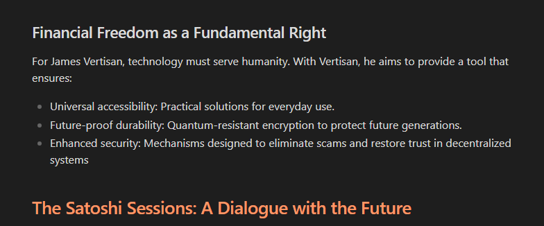 MichaelAO555's tweet photo. The Satoshi Sessions: A Dialogue with the Future
https://t.co/yYJF9GIXBW

If you don't know, now you know🥷