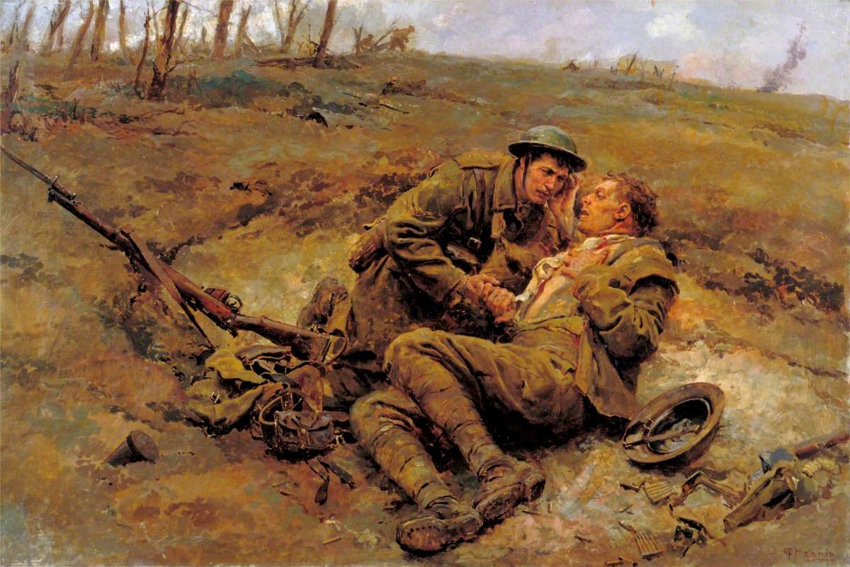 At the 11th hour of the 11th day of the 11th month of 1918, major hostilities of The Great War (aka WW1) formally ended. It is never too late, and no remembrance too insignificant, to honour those we owe much!

#ArmisticeDay | #VeteransDay | #RemembranceDay | 🎨 The Last Message,