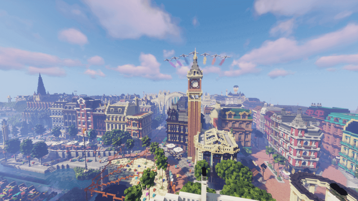 Dogcraftnet's tweet photo. 🐾 Exciting news!
Want to see your builds featured on Dogcraft Media? 🎥✨
Show off your creativity and you might just have your masterpiece showcased to the whole community! 🏗️🌍 
Link: https://t.co/eLcnCnyqsd 
#Dogcraft #Minecraft #BuildShowcase
📸: Leon City Survival 5! https://t.co/HNJZdffjvQ