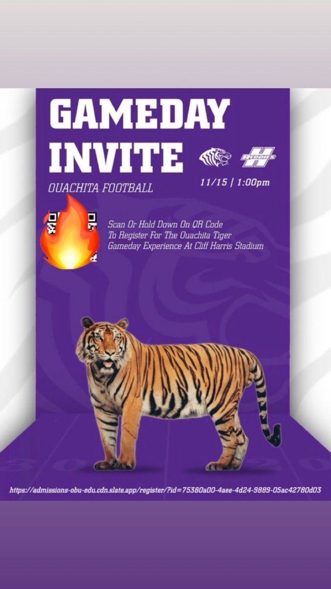 Excited to attend the battle of the Ravine. Thanks <a href="/CoachSpenceOBU/">Spencer Knight</a> for the invite.