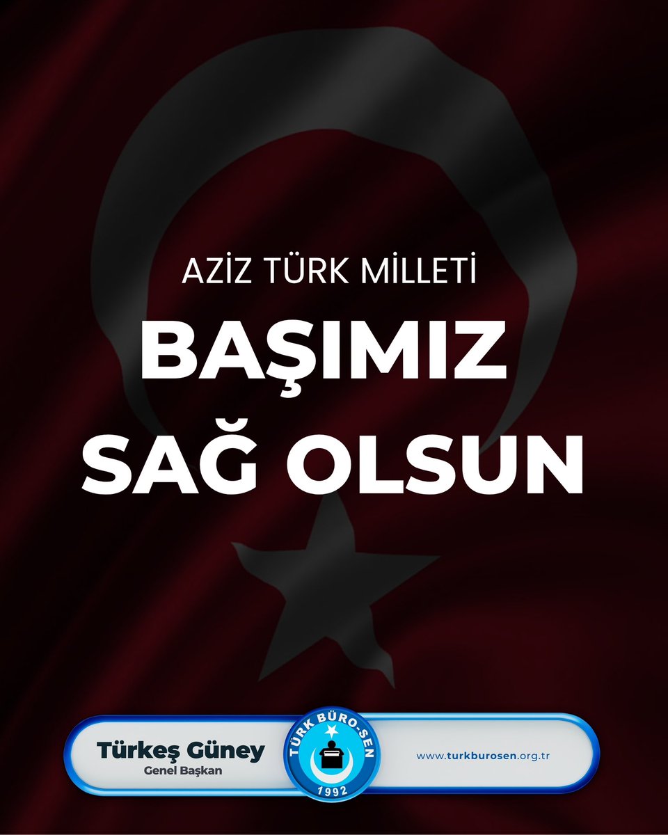 📌 Azerbaycan’dan ülkemize dönmek üzere havalanan Türk Silahlı Kuvvetlerine ait C-130 tipi askerî kargo uçağımızın, Gürcistan-Azerbaycan sınırında düşmesi sonucu meydana gelen elim kazada şehit olan kahraman askerlerimize Allah’tan rahmet, kederli ailelerine, yakınlarına ve aziz