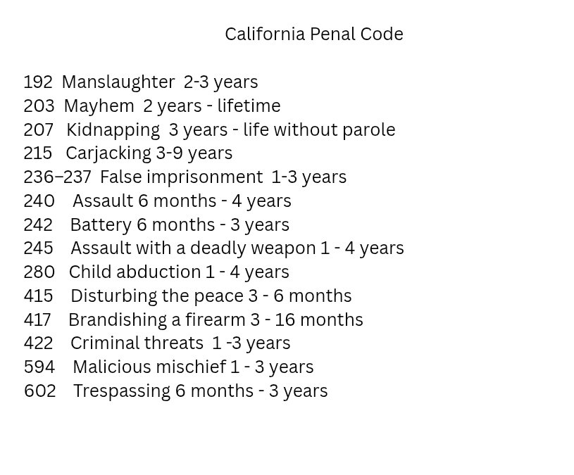 TLMArmstrong's tweet photo. @mjfree States will charge them. There will be no federal pardons. 

Judges can hand down sentences that run consecutively, not concurrently. https://t.co/NTQqbFabuh