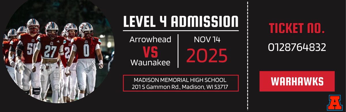 Arrowhead Football tweet media