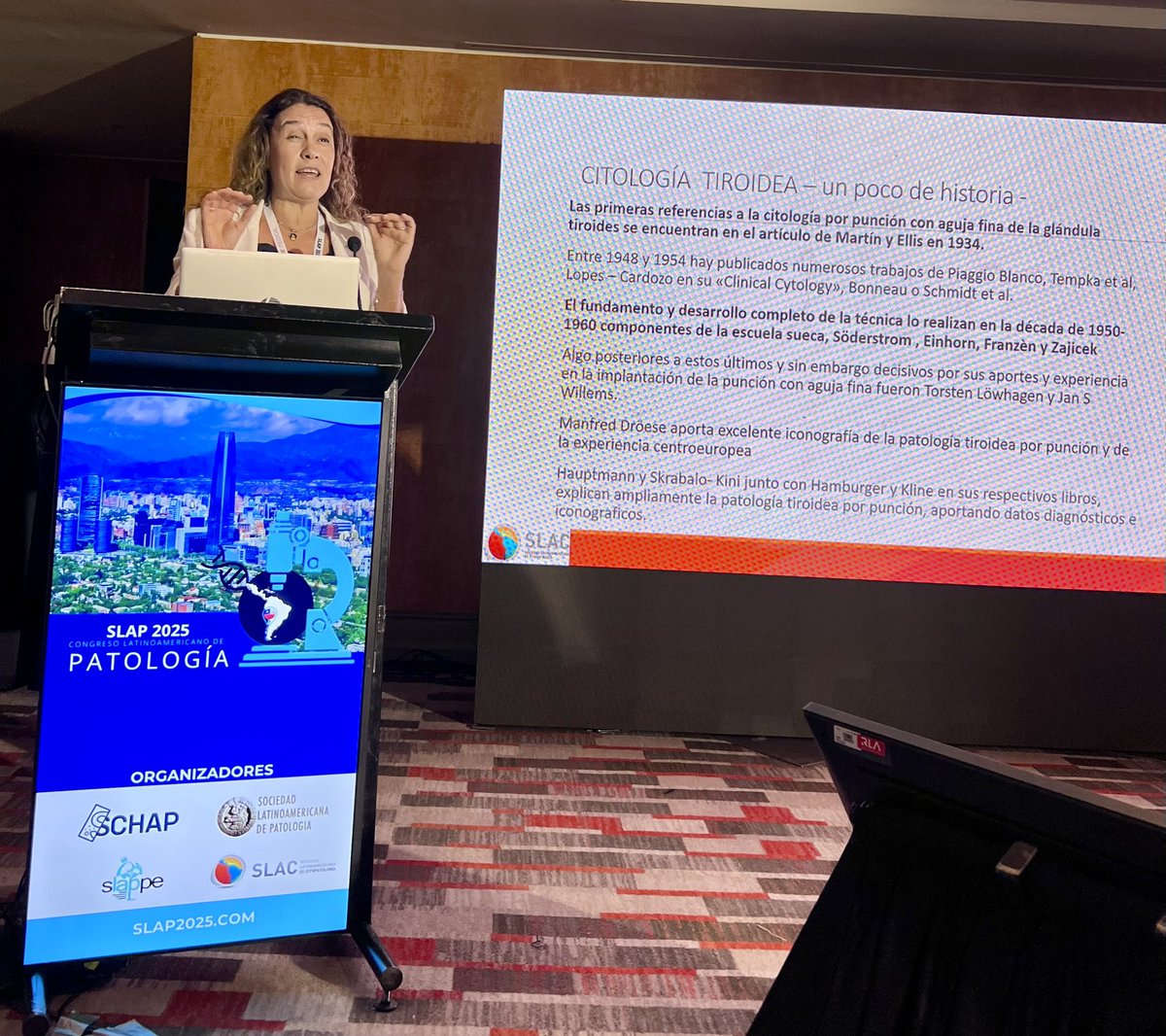 FridaRosenblum's tweet image. Citopatologia al maximo! Buenisimas charlas, excelentes expositores y buenos momentos. #SLAC #SLAP2025