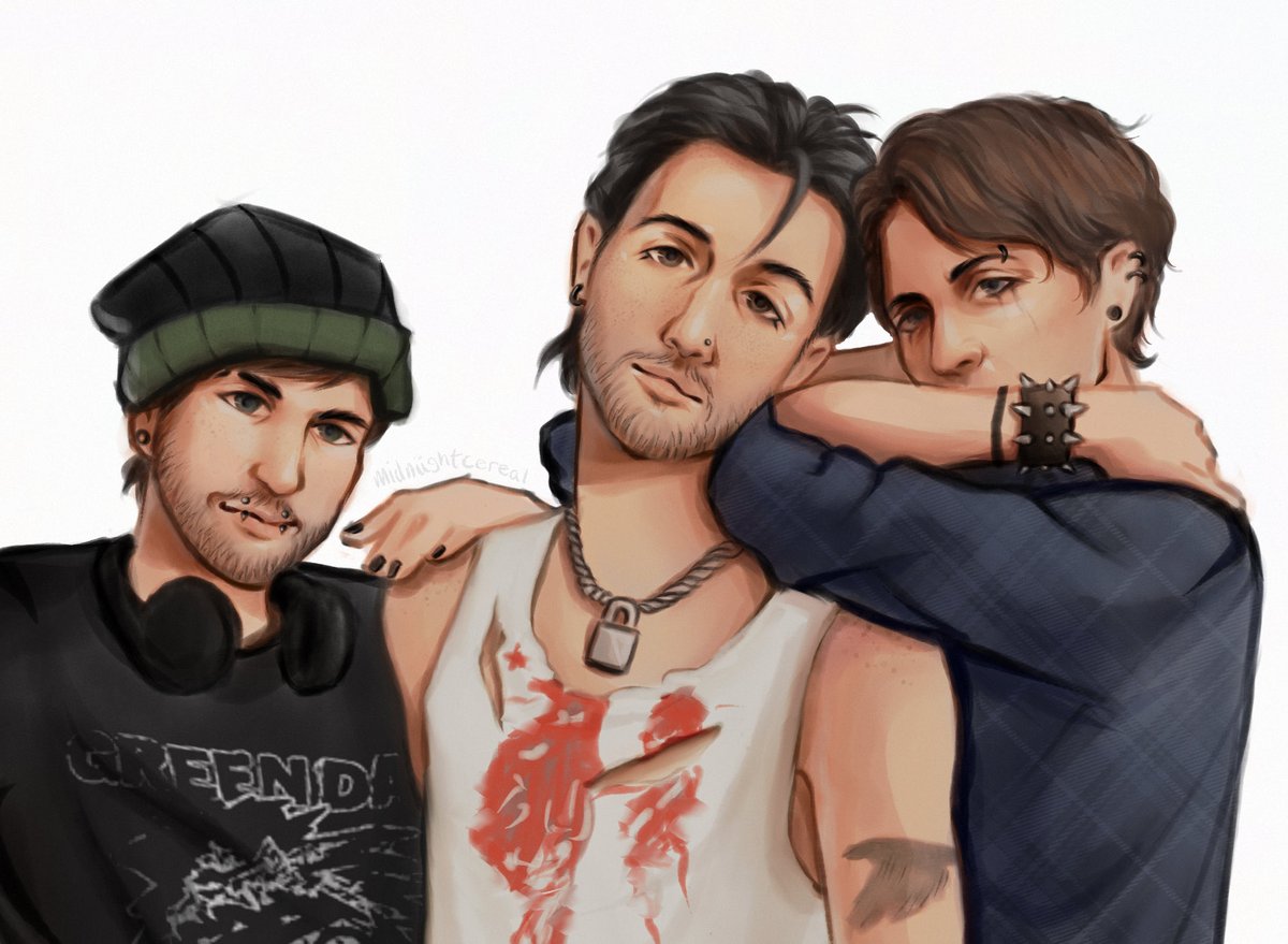 midniightcereal's tweet photo. the gang goes alternative #iasip https://t.co/VZ2IC8SkJD