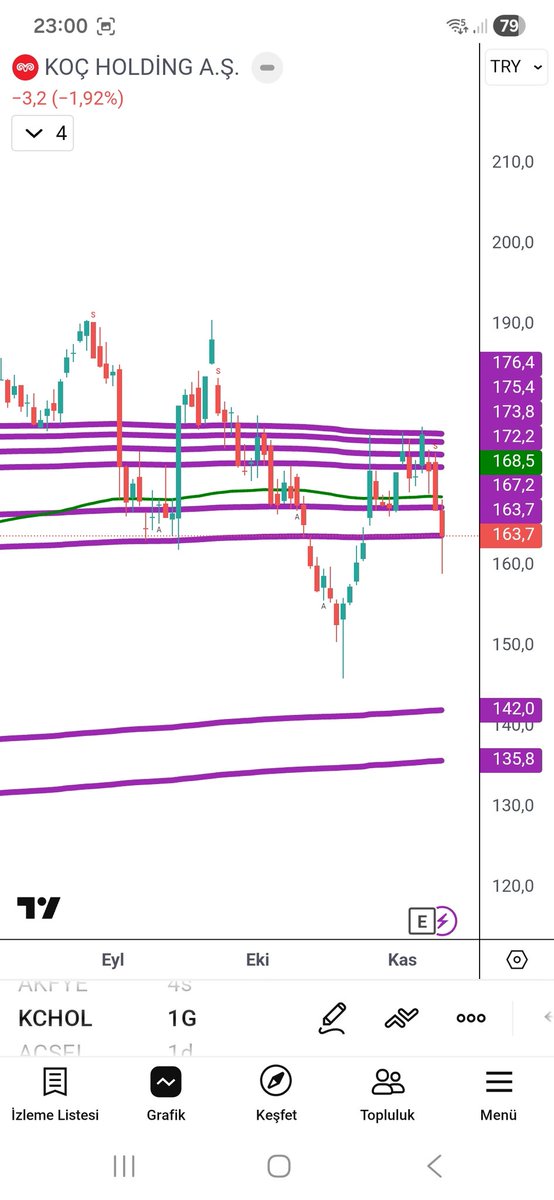 #kchol mor çizgilerimiz