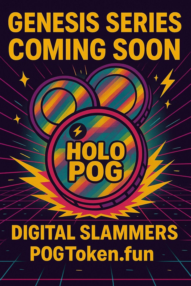 POGToken's tweet image. Join the playground 🎯
Collectors, gamers, and degens welcome.
Hop into the official Discord and meet the $POGS fam.
👉 discord.gg/yhfT6RCy

Hashtags:
#POGToken #POGS #CryptoCommunity #SolanaEcosystem #JoinThePlayground #NFTCommunity