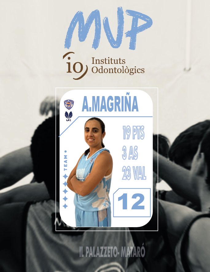 ✨ Quan ets MVP de la jornada… el somriure és diferent! ✨

🔥 <a href="/ariadnamagri11/">Ariadna Magriñá</a> i <a href="/alanbeltran13/">alan beltran</a> han brillat aquesta setmana i s’emporten el reconeixement com a
💎 MVP de la Jornada 💎

📊 Ari Magriñà → 19 PTS · 3 AS · 23 VAL
📊 Alan Beltrán → 27 PTS · 2 AS · 37 VAL

🏀
