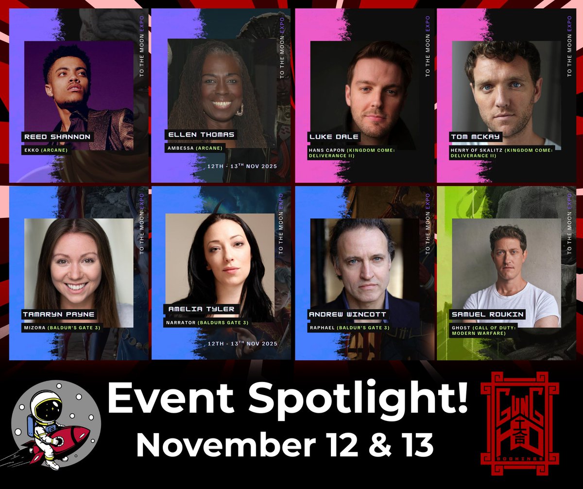 Ready to go To The Moon?! 🌕

Our clients are thrilled to meet you at <a href="/ToTheMoonExpo/">To The Moon: Games Expo 🎮</a> this week, and you still have time to purchase tickets! Head to the link in our bio to grab your tickets today. 

<a href="/reedshannon/">Reed🌟</a> and <a href="/ellenthomasuk/">Ellen Thomas</a>, from the multi-award winning Netflix show